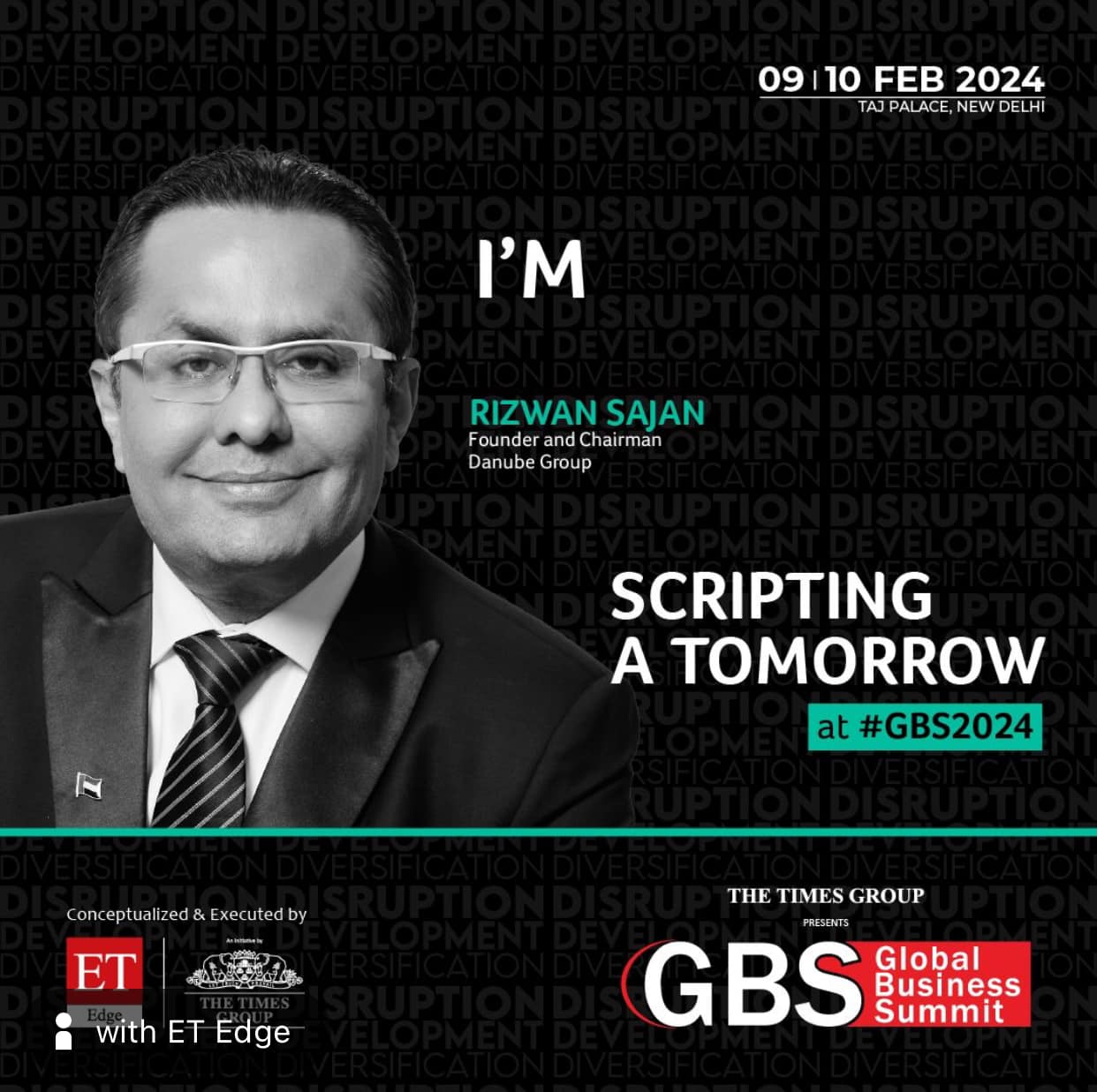 Rizwan - Rizwan Sajan, Founder and Chairman, Danube Group will be ...