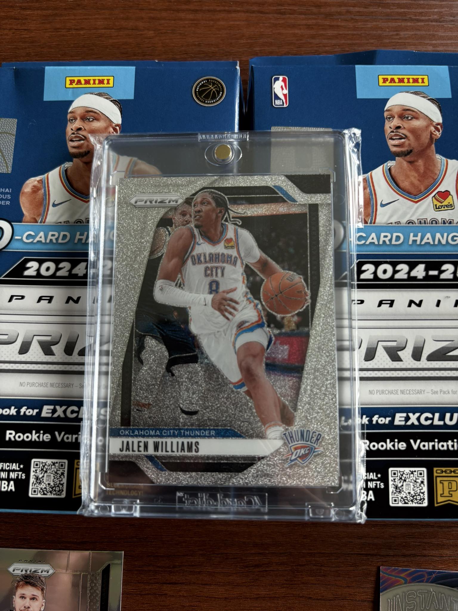This fan opened ONE pack of Topps Chrome Basketball with Jalen 