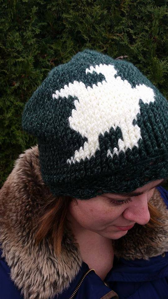Winter slouch with turtle design... - Keeping you in Stitches