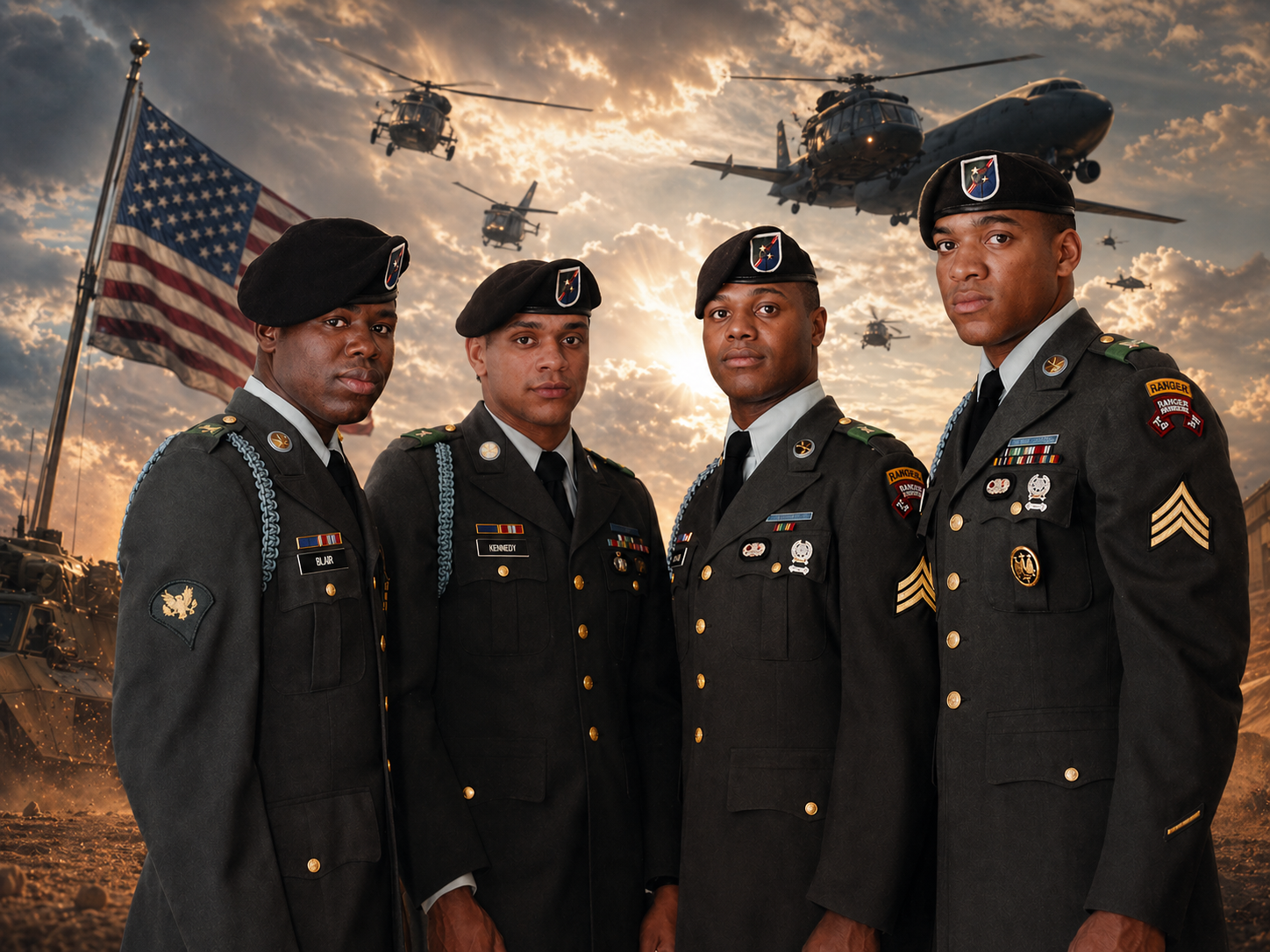 US Army Rangers 1980