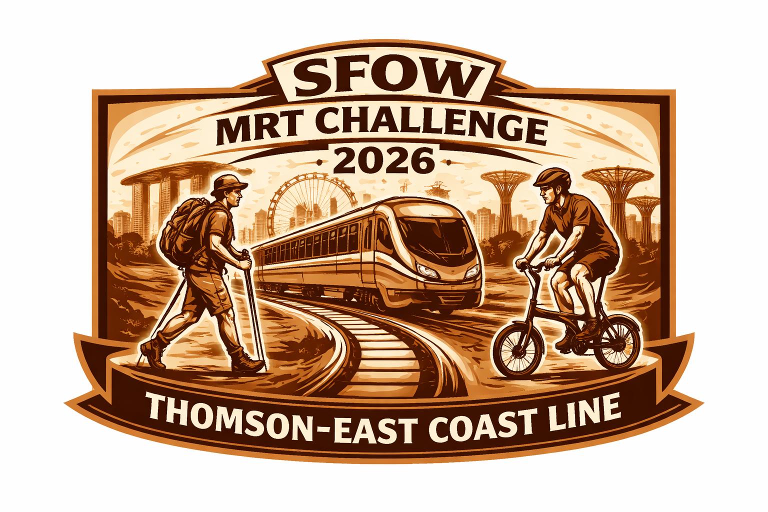 SFOW TEL STICKER CHALLENGE ON WHEELS - UPPER THOMSON MRT