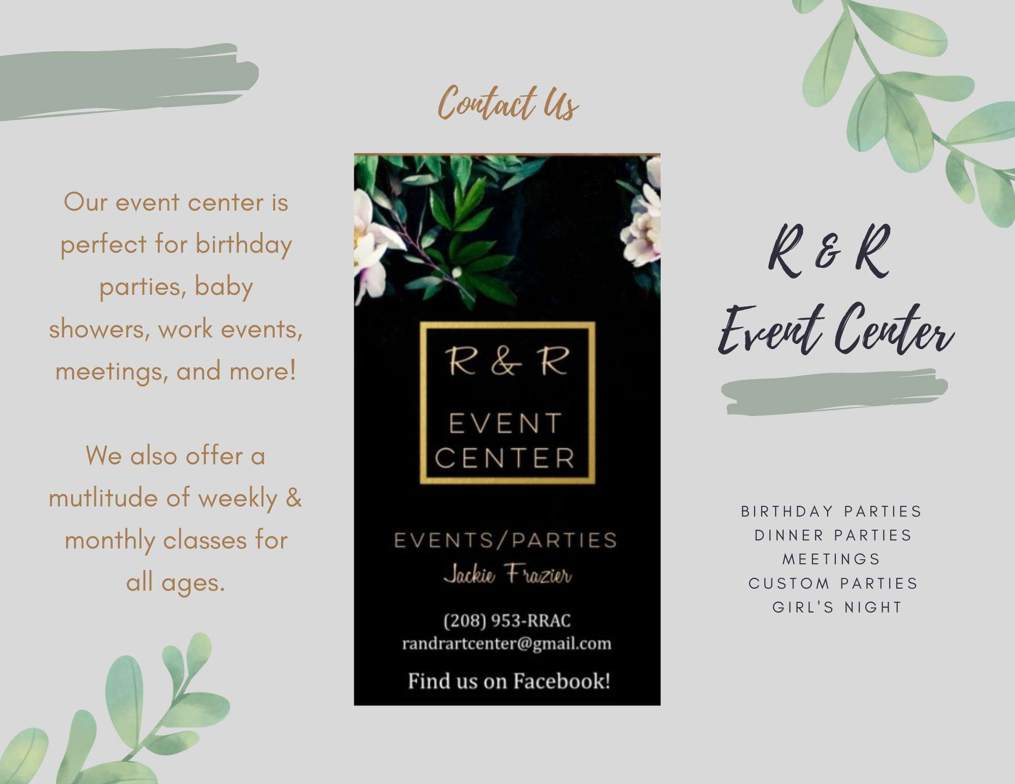 R & R Event Center | Fruitland ID