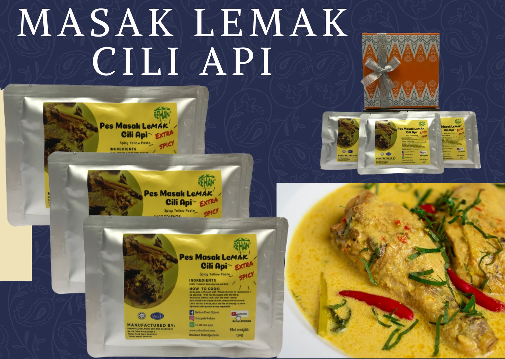 Siapa belum rasa masak lemak cili api... - REHAN Food Spices