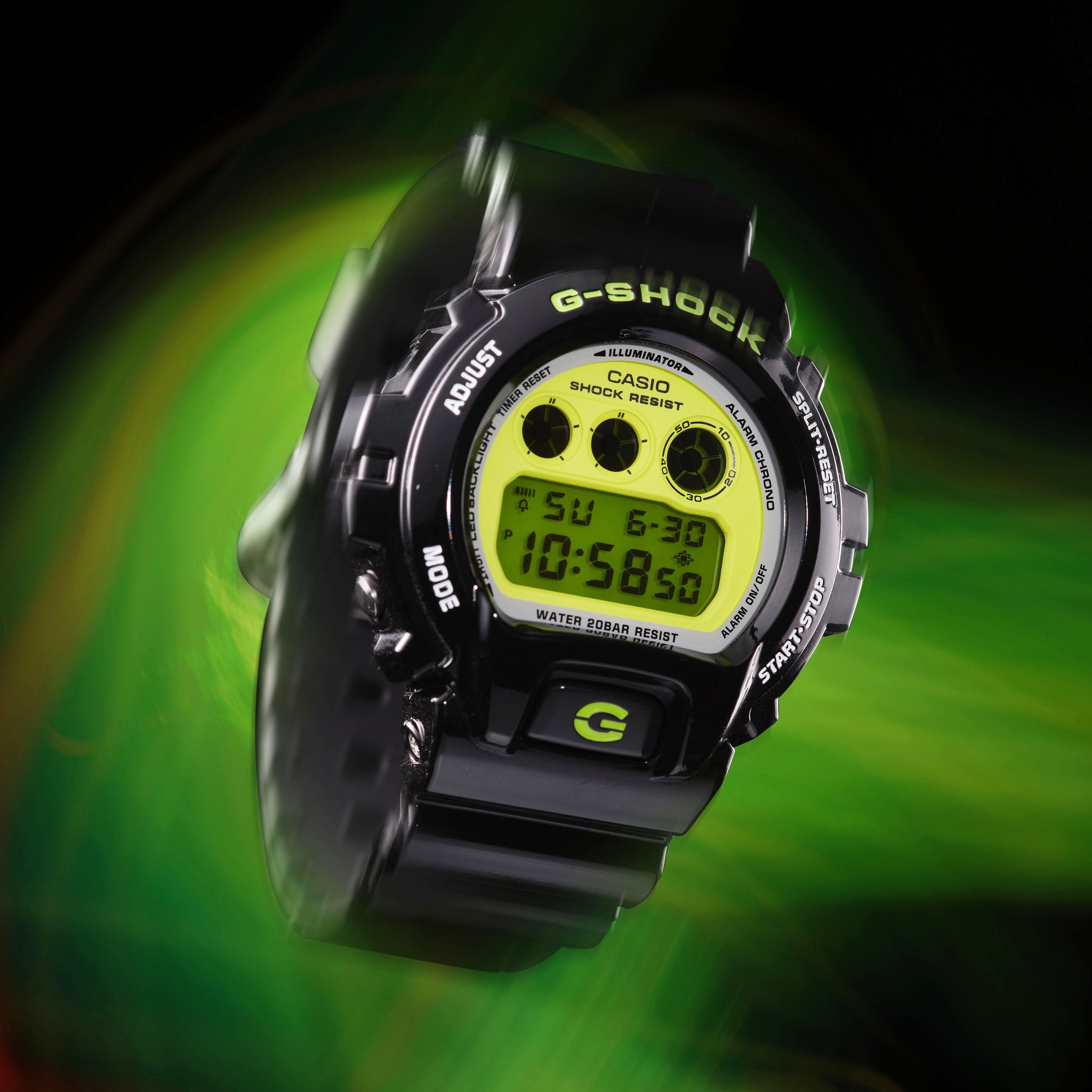 2000年代に発売し人気を博したDW-6900 CRAZY COLORSのリバイバルモデル