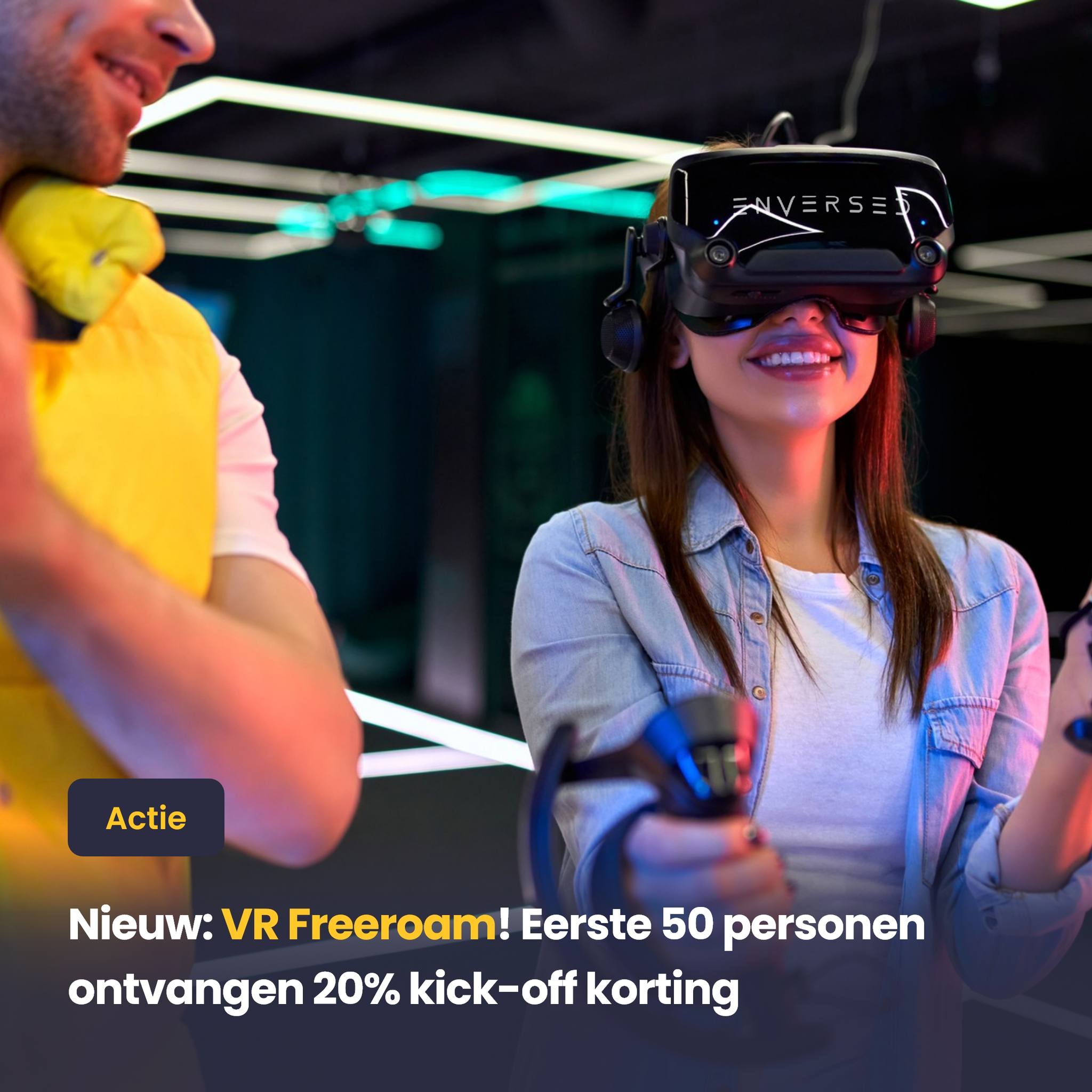 Enversed - Nieuw in ons Experience Center: VR Freeroam! 💥 In dit extra ...
