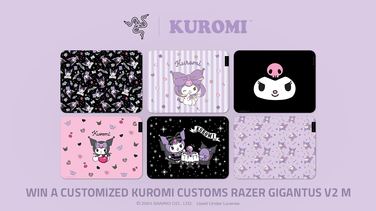 Razer - Show off #Kuromi’s playful charm in your setup...