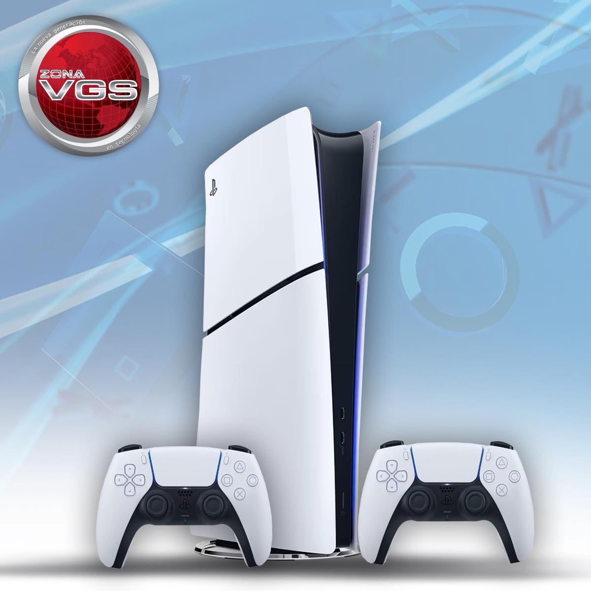 VGS - PS5 SLIM ( Digital ) - 2 CONTROLES. CONTAMOS CON SISTEMA DE ...