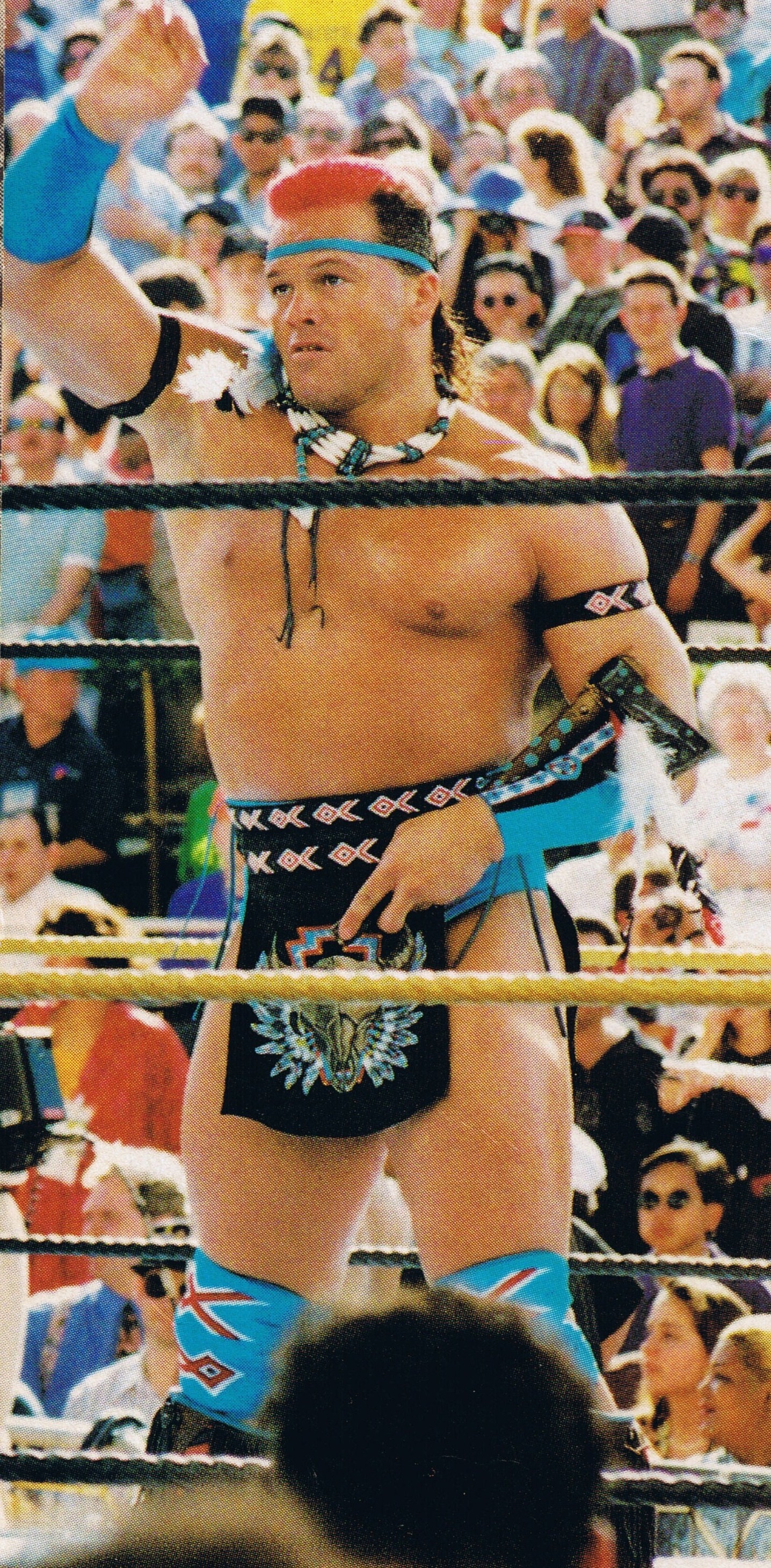 My 1st WWE WrestleMania appearance and also victory at