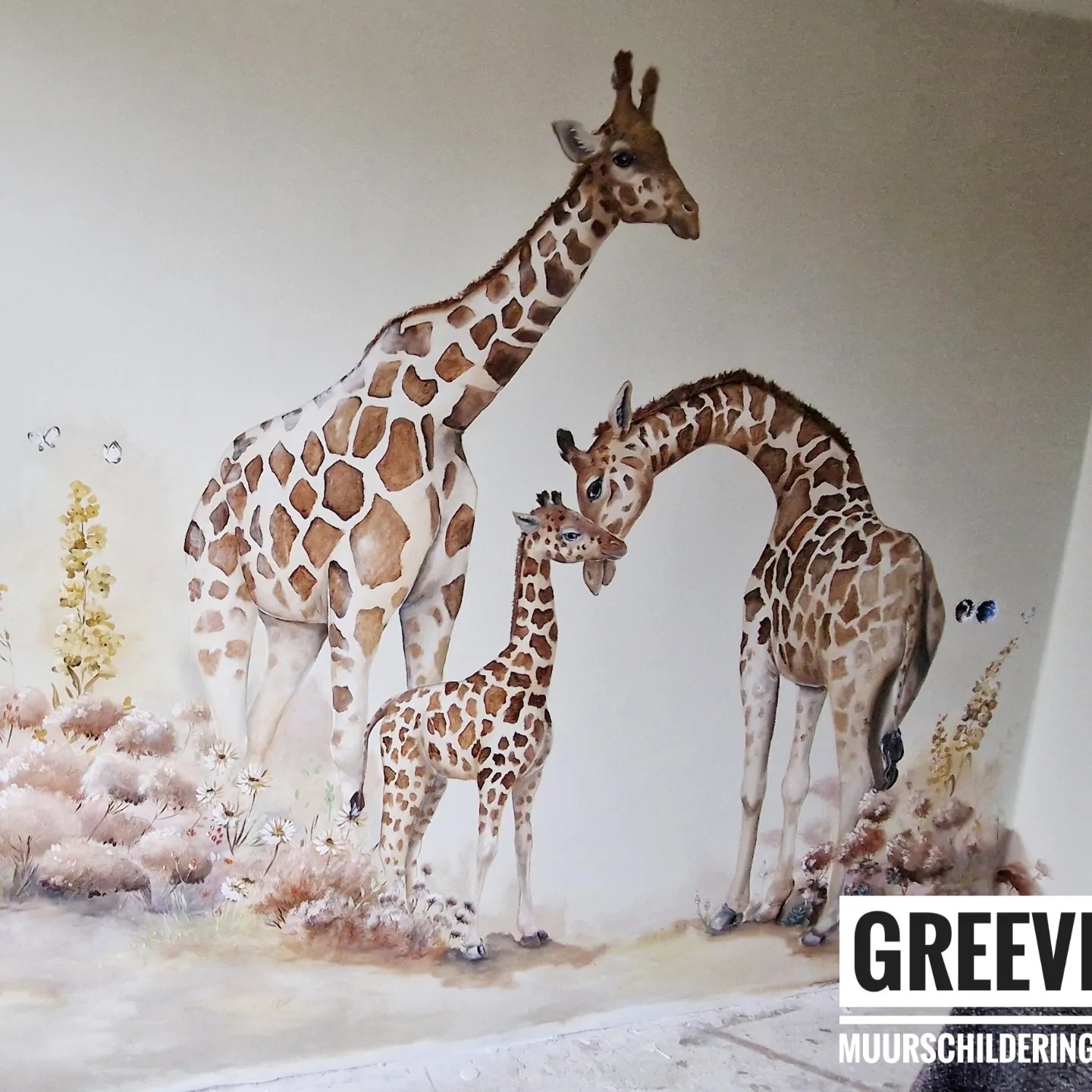 Lysette Greeve... - Lysette Greeve Muurschilderingen