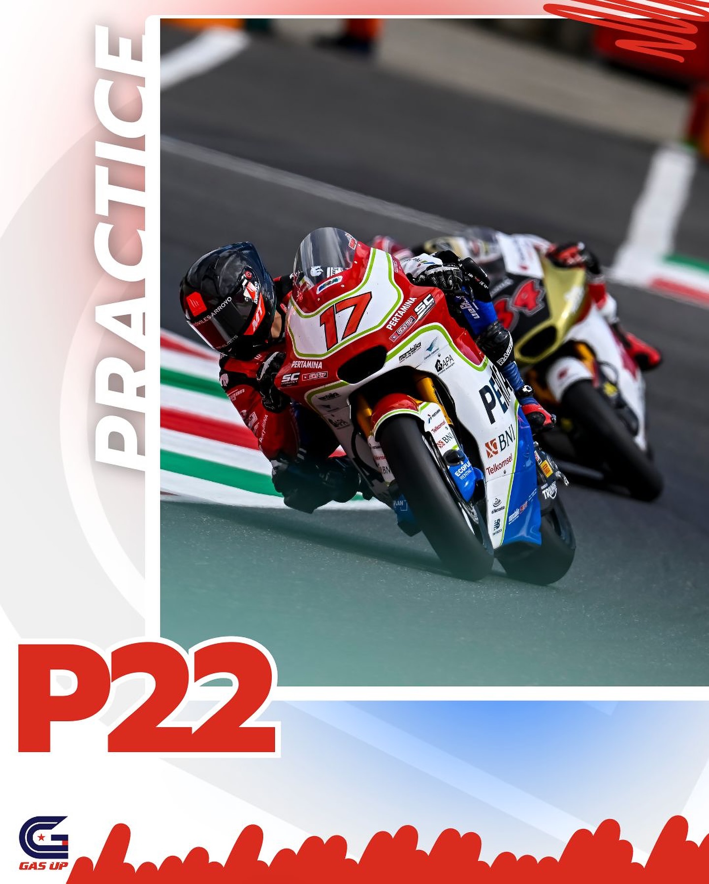 Gasupracingteam - Buen ritmo de @isaacvinales en carrera, luchando en ...