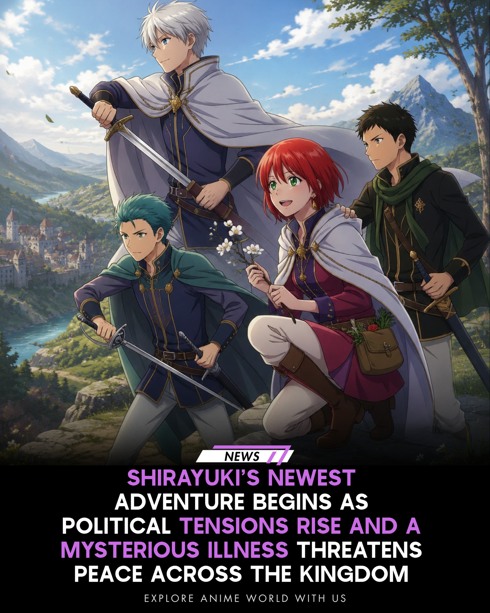 Snow White with the Red Hair returns with a new chapter, bringing