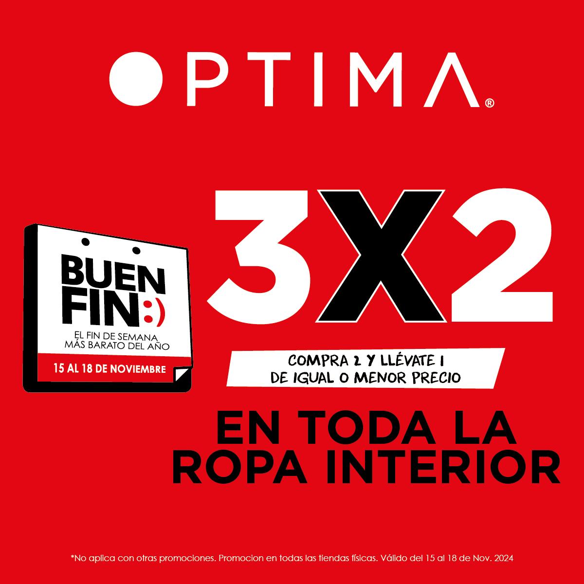Optima - 👉 ¡Es momento de renovar el cajón! 🩲🧦 Este Buen Fin llévate la ...
