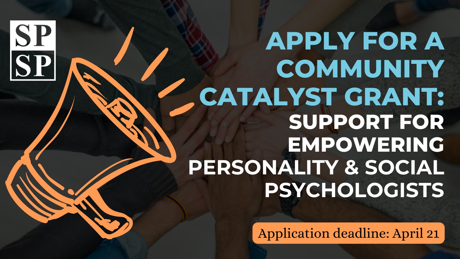 Society - 🤝SPSP's Community Catalyst Grant Program supports initiatives ...