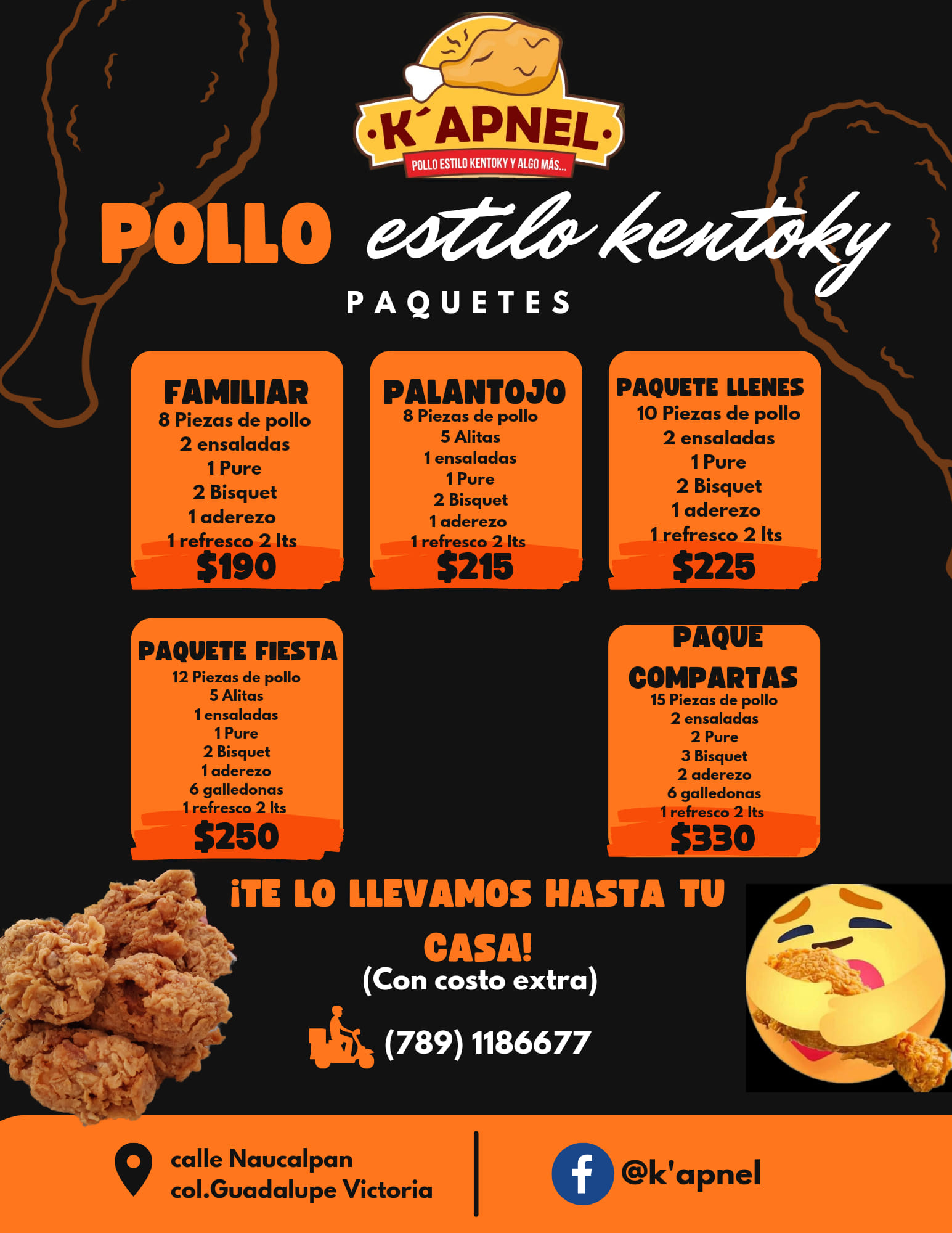 K'apnel - 🍗 ️🥰🍗 ️ En K'apnel, siempre buscamos mejorar....