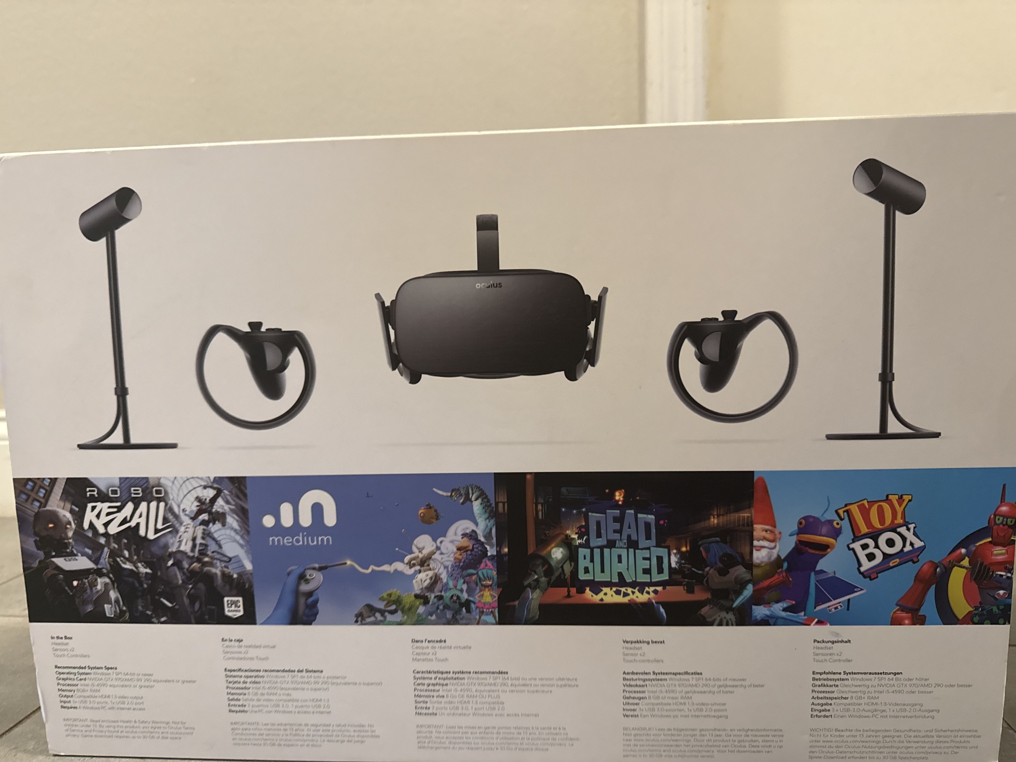 Oculus Rift CV1 - Headsets - Union Park, Florida | Facebook Marketplace ...