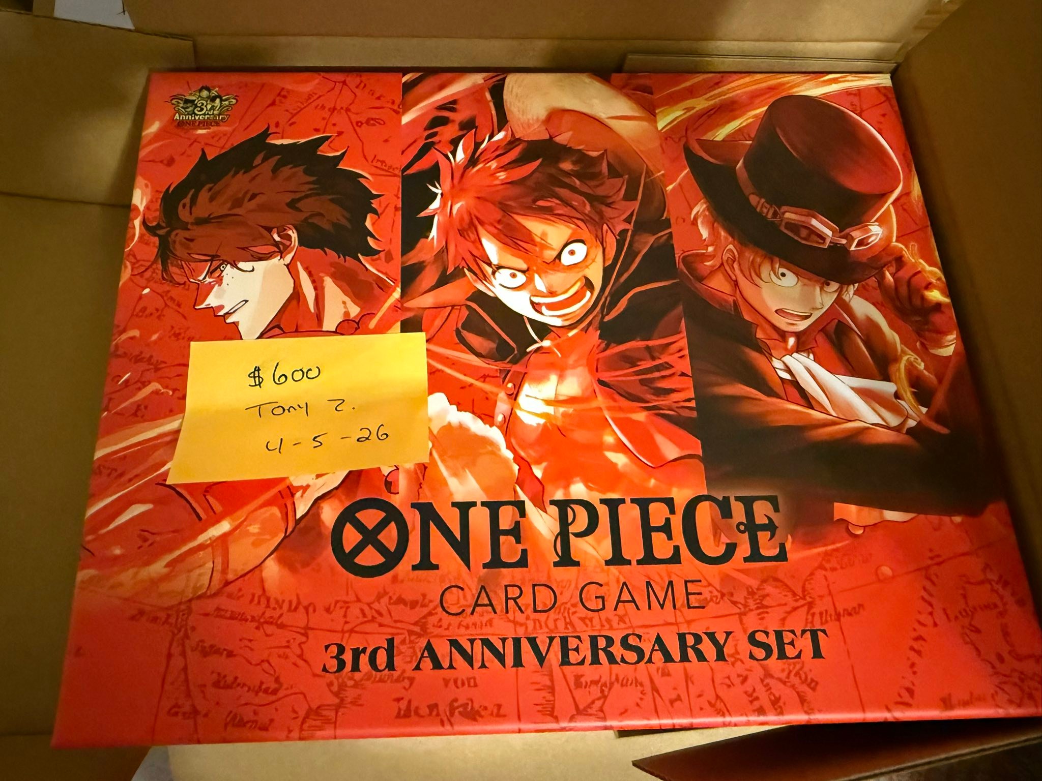 One Piece TCG Chinese 4th Anniversary set for sale | Sydney, New 