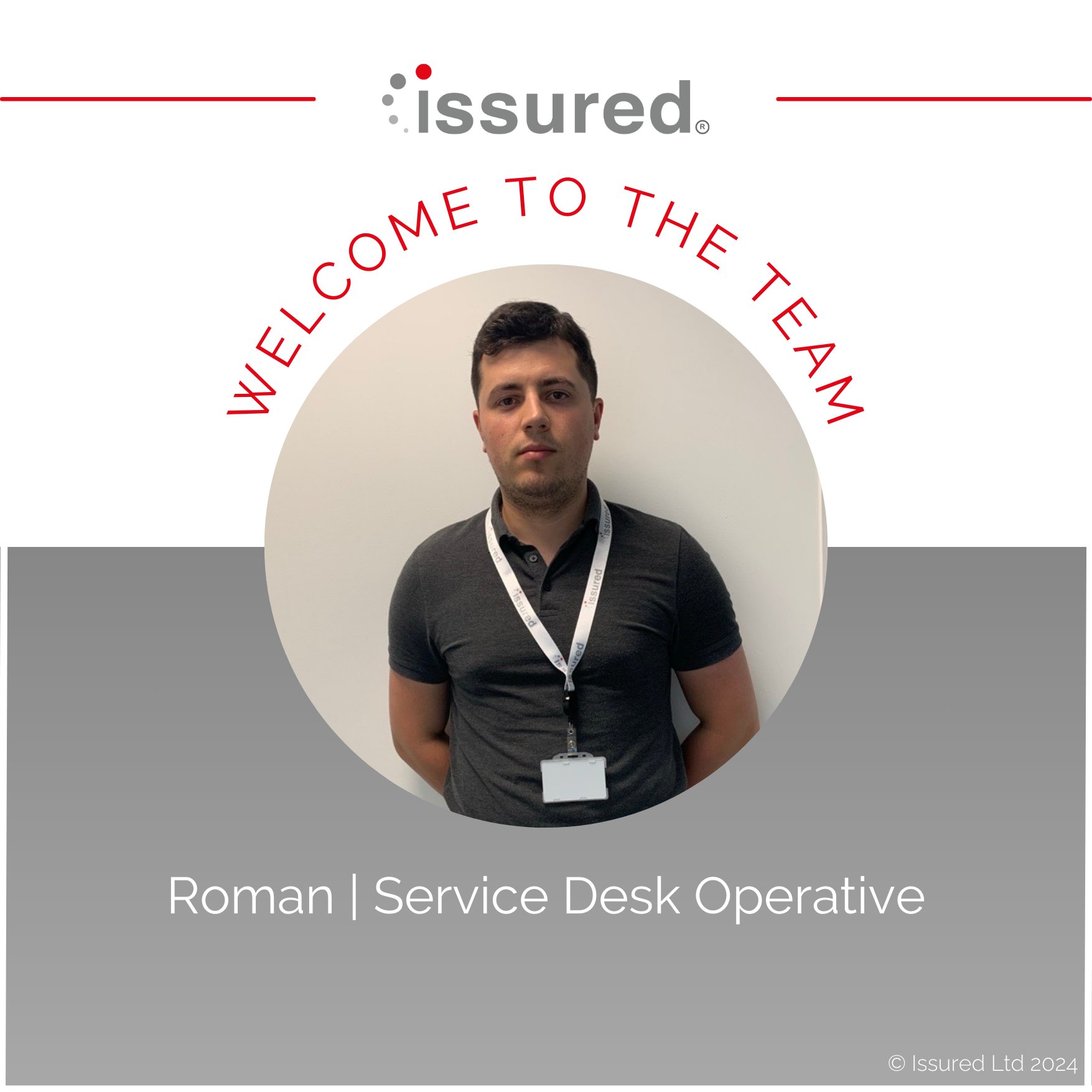 Issured Limited - A big welcome to Roman Ceavdar who joins...