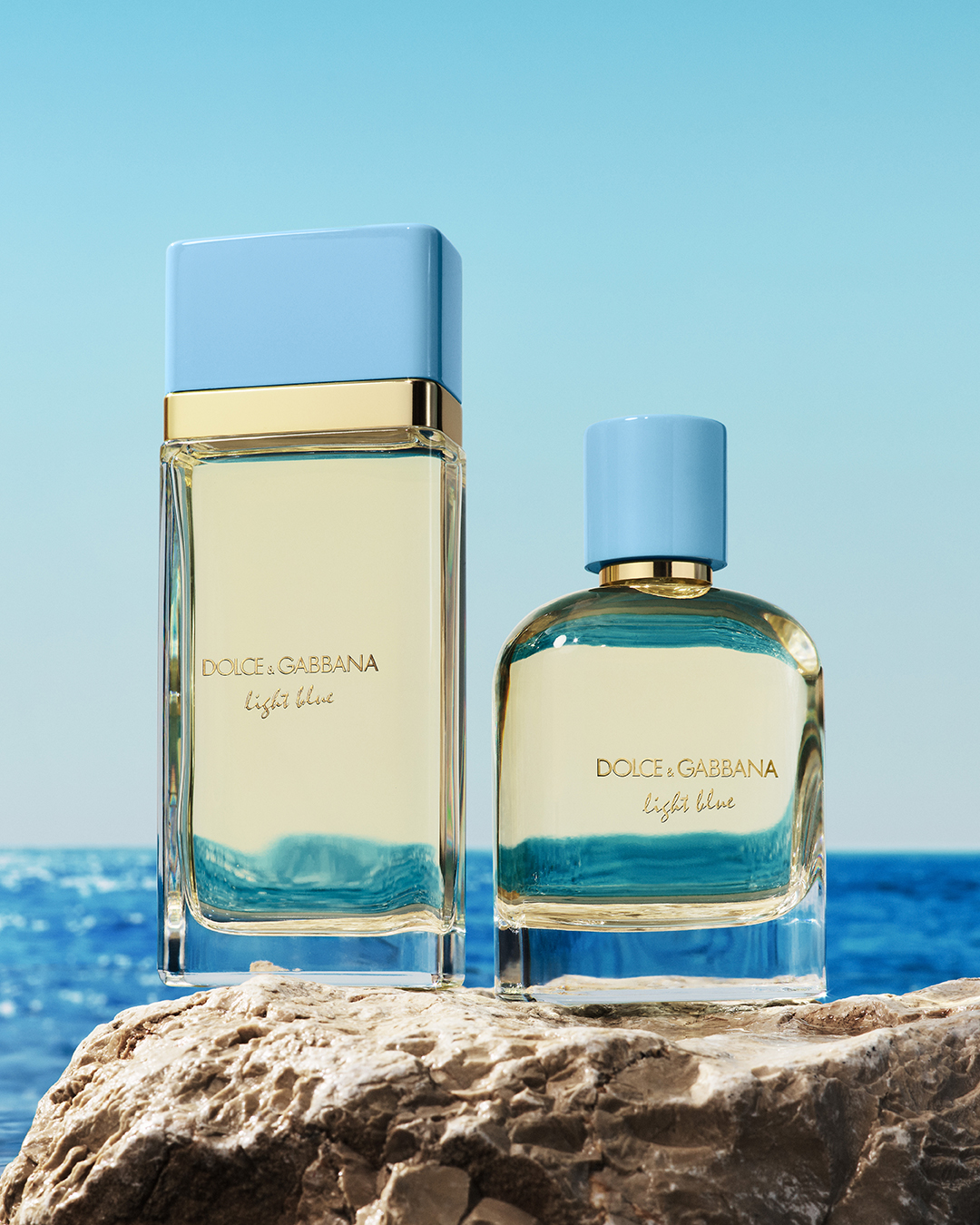 Under the Capri sun, Theo James and Vittoria Ceretti showcase the