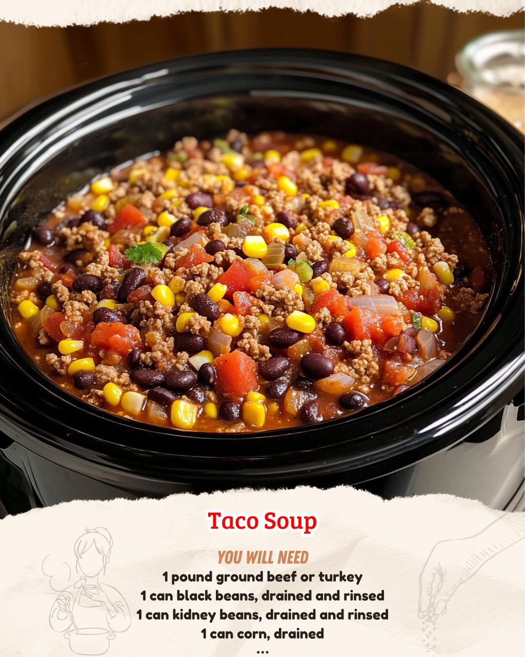 Dotasty - Taco Soup You know those cozy evenings when the world slows ...