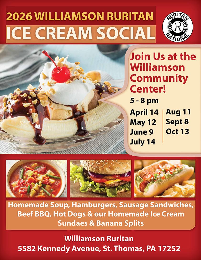 Don't miss our first Ice Cream Social for 2026!!! Join us for