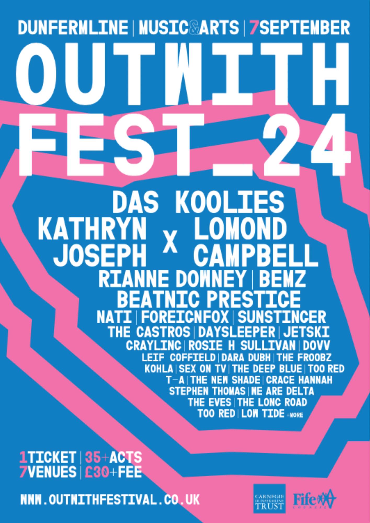 Outwith - 🎸ALL DAY MUSIC FESTIVAL 2024🎸 What a lineup for our All Day ...