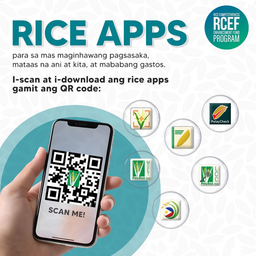 In just one SCAN, may gabay ka na... - RCEF Extension Program | Facebook