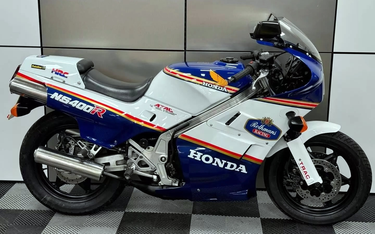 SPOTTED IN THE WILD! HONDA NS400R #Honda #hrc #NS400R