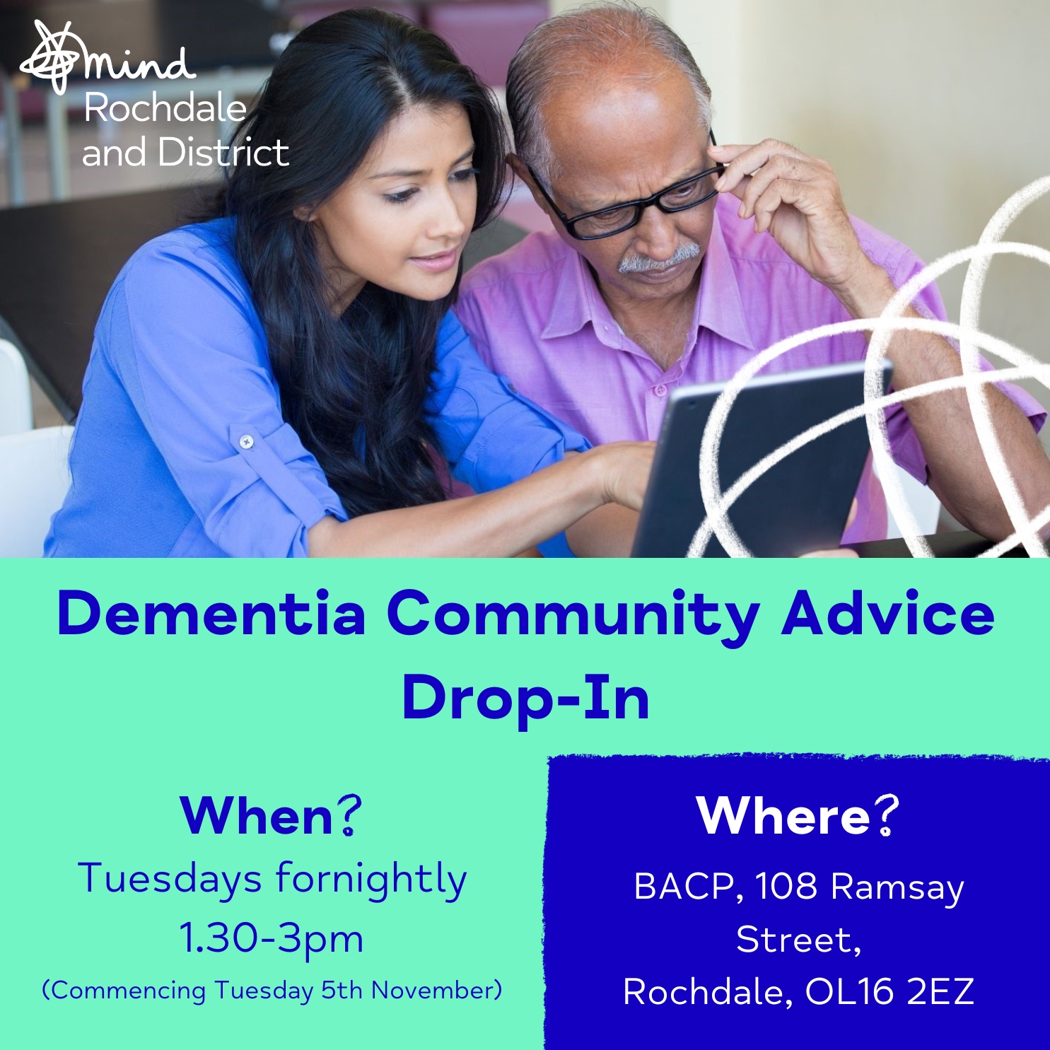 Rochdale - Our Dementia Wellbeing Service offers mental health and ...