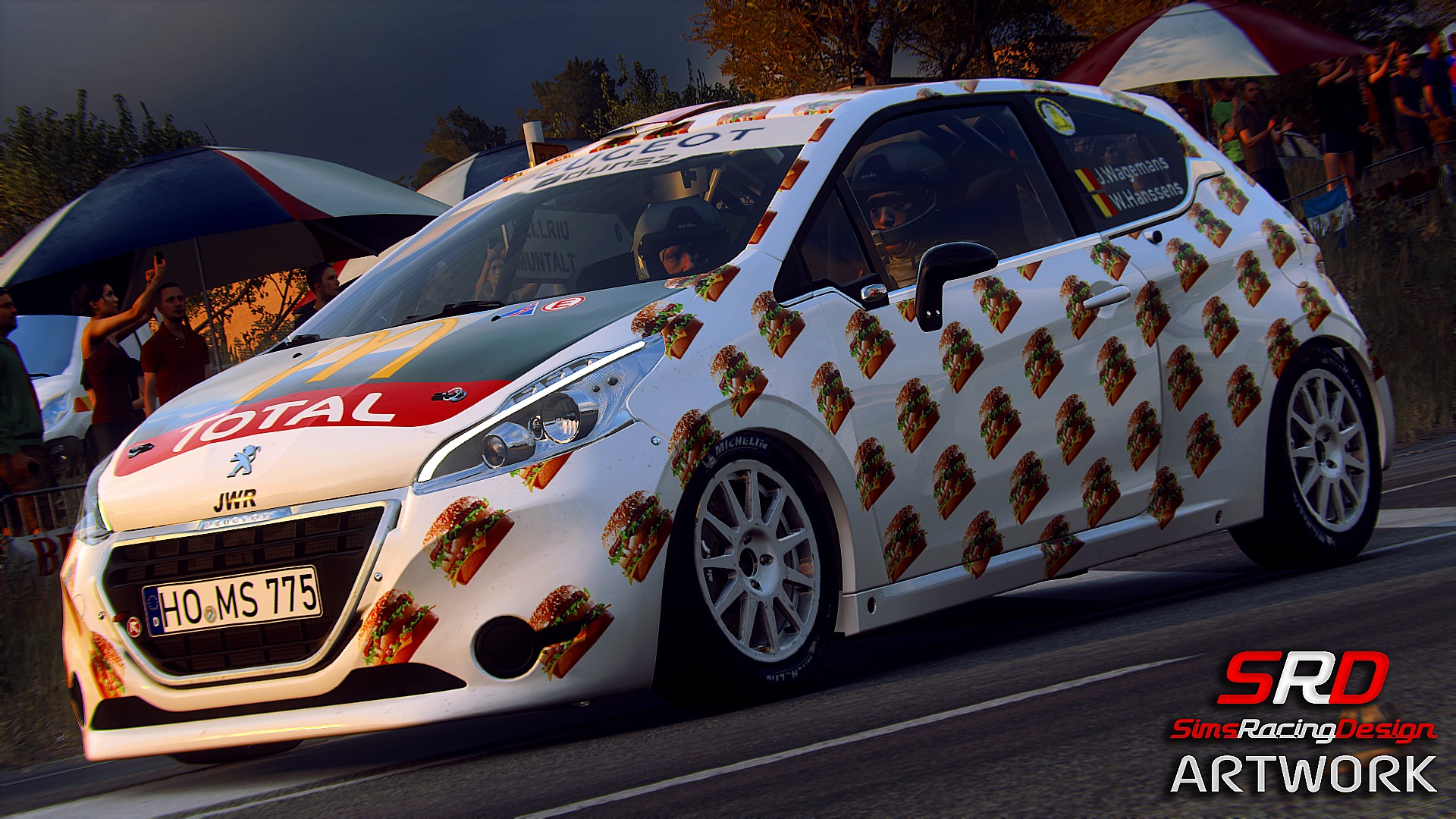 This is the fantastic Peugeot... - SRD - Sim's Racing Design