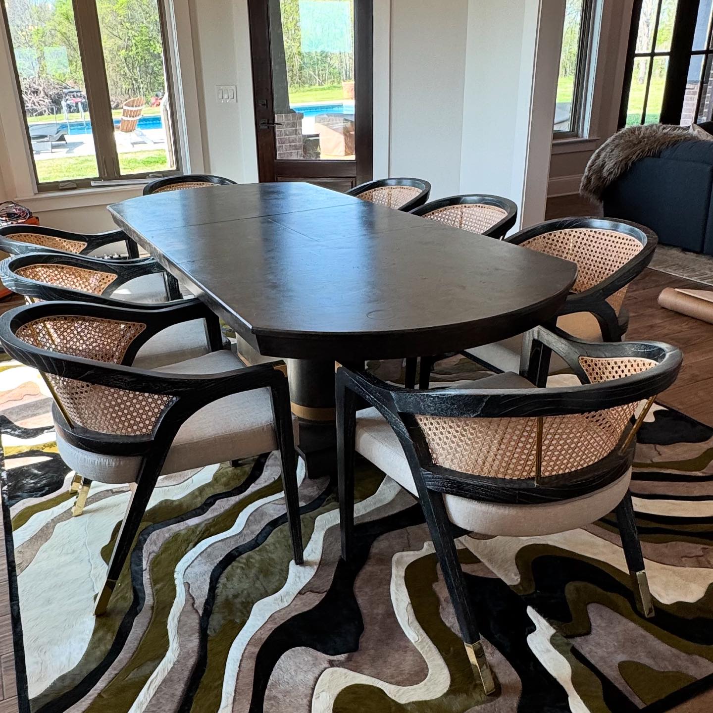 Spectacular custom rug... - Lamb's Interior Design | Facebook