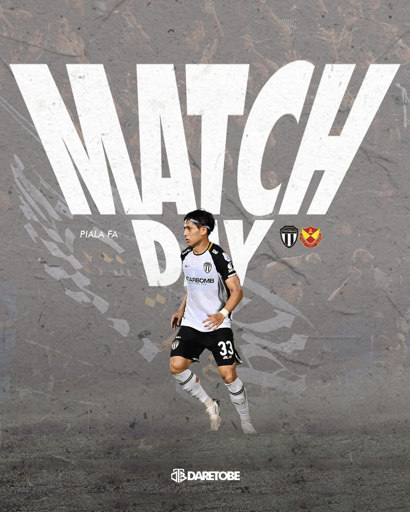 Daretobe - MATCHDAY | Ayuh TERANGGANU! All the best tonight 👊 #daretobe ...