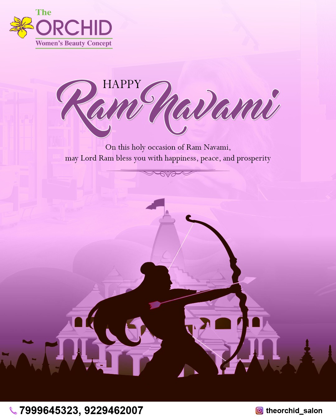 The Orchid - Happy Ram Navami On this divine occasion, may Lord Ram ...