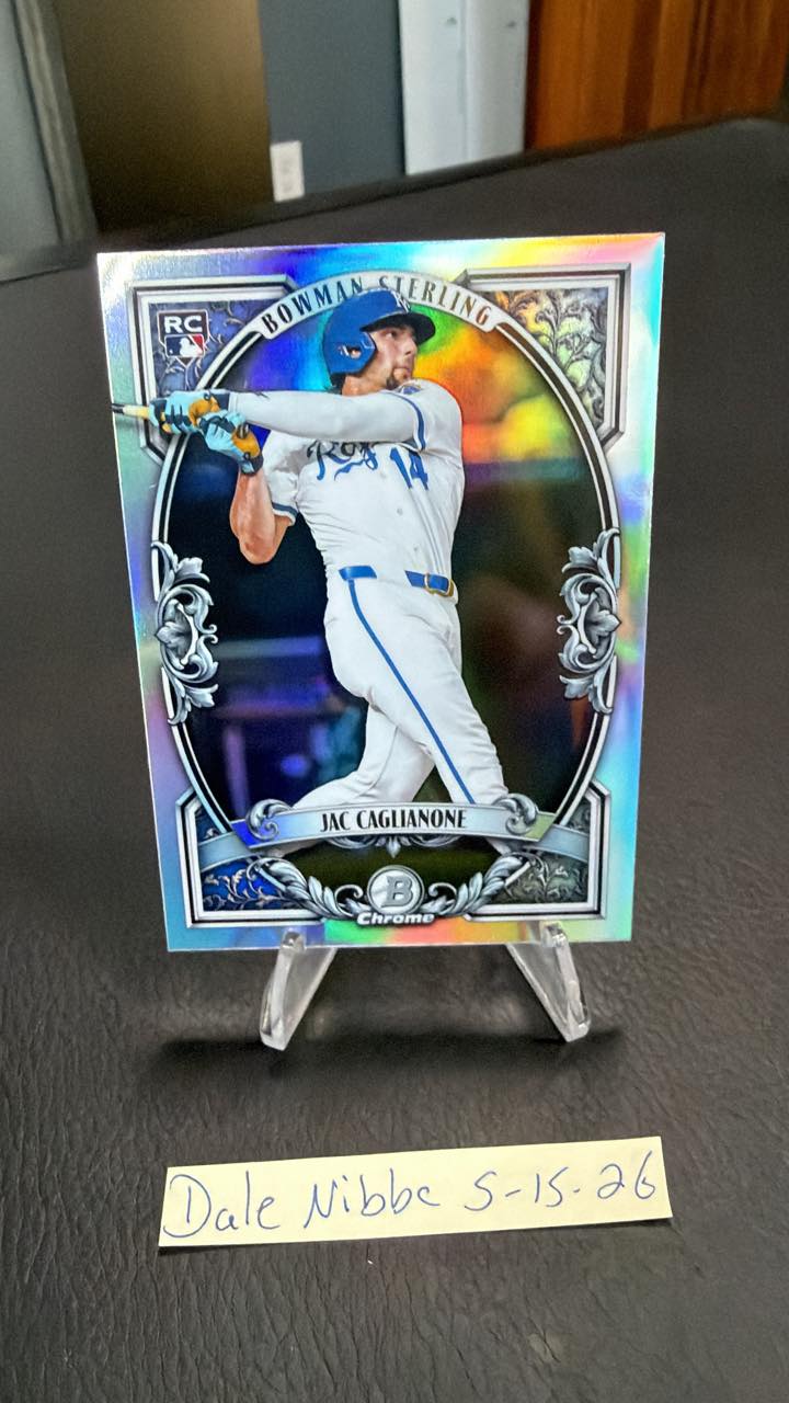 2026 Topps Series 1 Jac Caglianone RC Team Logo Variation SSP