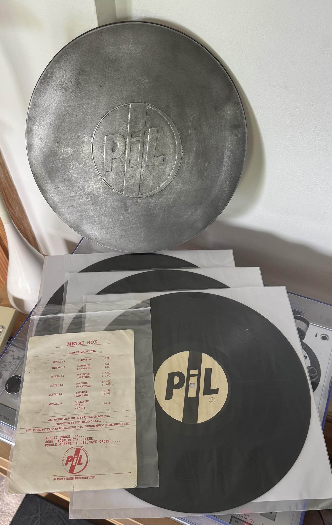 レコード L BOX / PIL 3枚組レコード 1979 VIRGIN