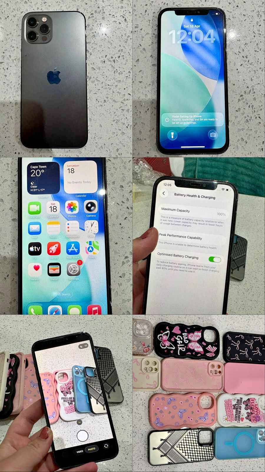 IPHONE 12 128GB STORAGE IN PERFECT CONDITION R4000 MEET UP IN PINETOWN ...