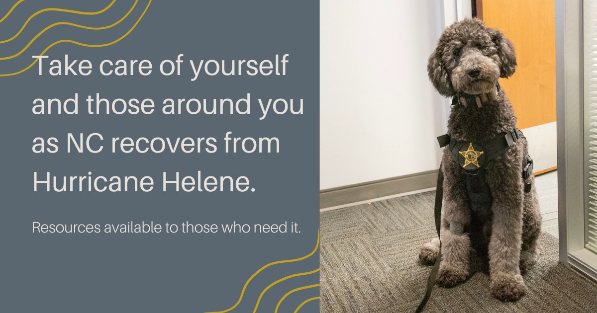 Check in on loved ones! K-9 Max... - NC Emergency Management | Facebook