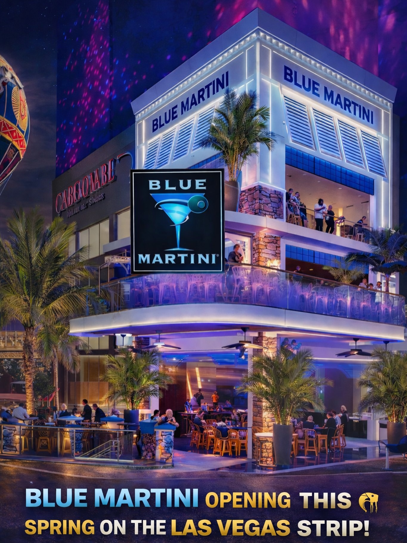 blue martini lounge las vegas dress code expands to Strip with new 3-story venue Color:V. ROSES