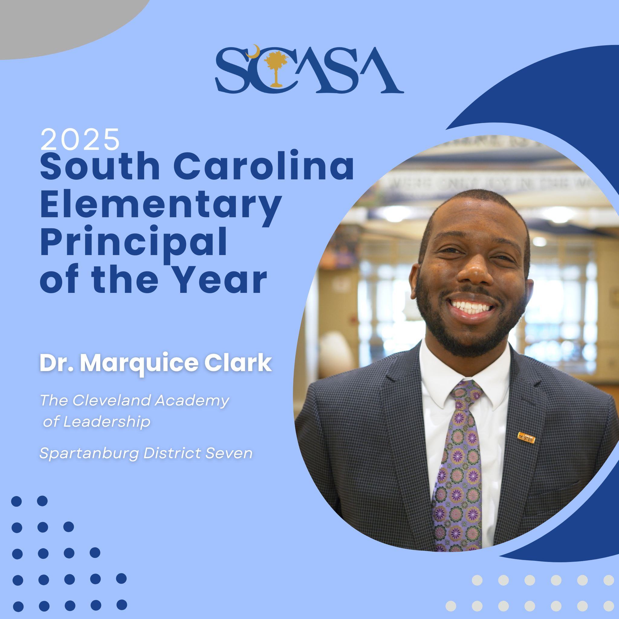 We are proud to announce that Dr. Marquice Clark is the 2025 SC ...
