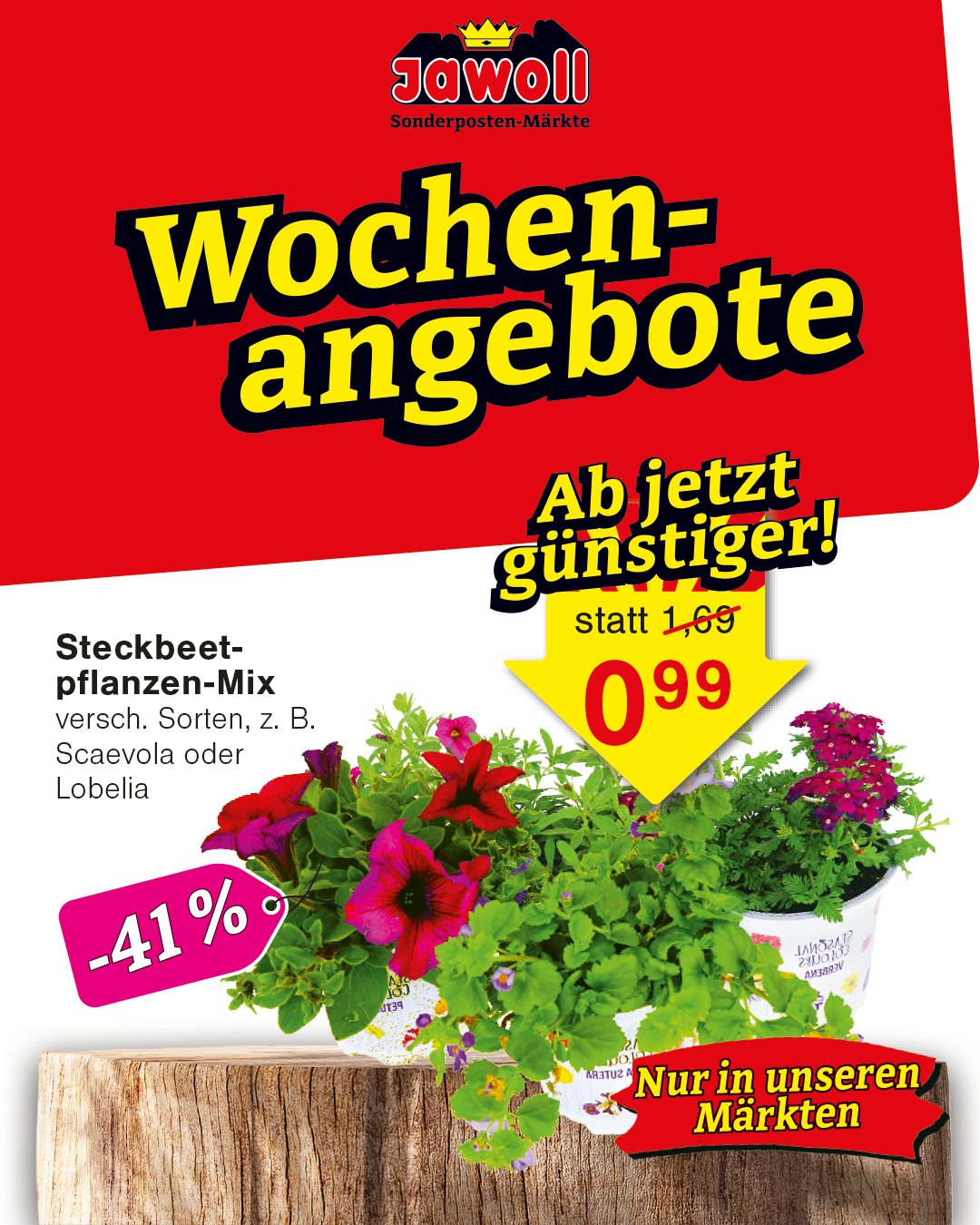 🌟 Wochenangebote bei Jawoll! 🌟 Freu dich diese Woche auf tolle Angebote für Garten, Haushalt, Grillspaß und vieles mehr! Entdecke attraktive Schnäppchen und praktische Produkte für drinnen und drauße