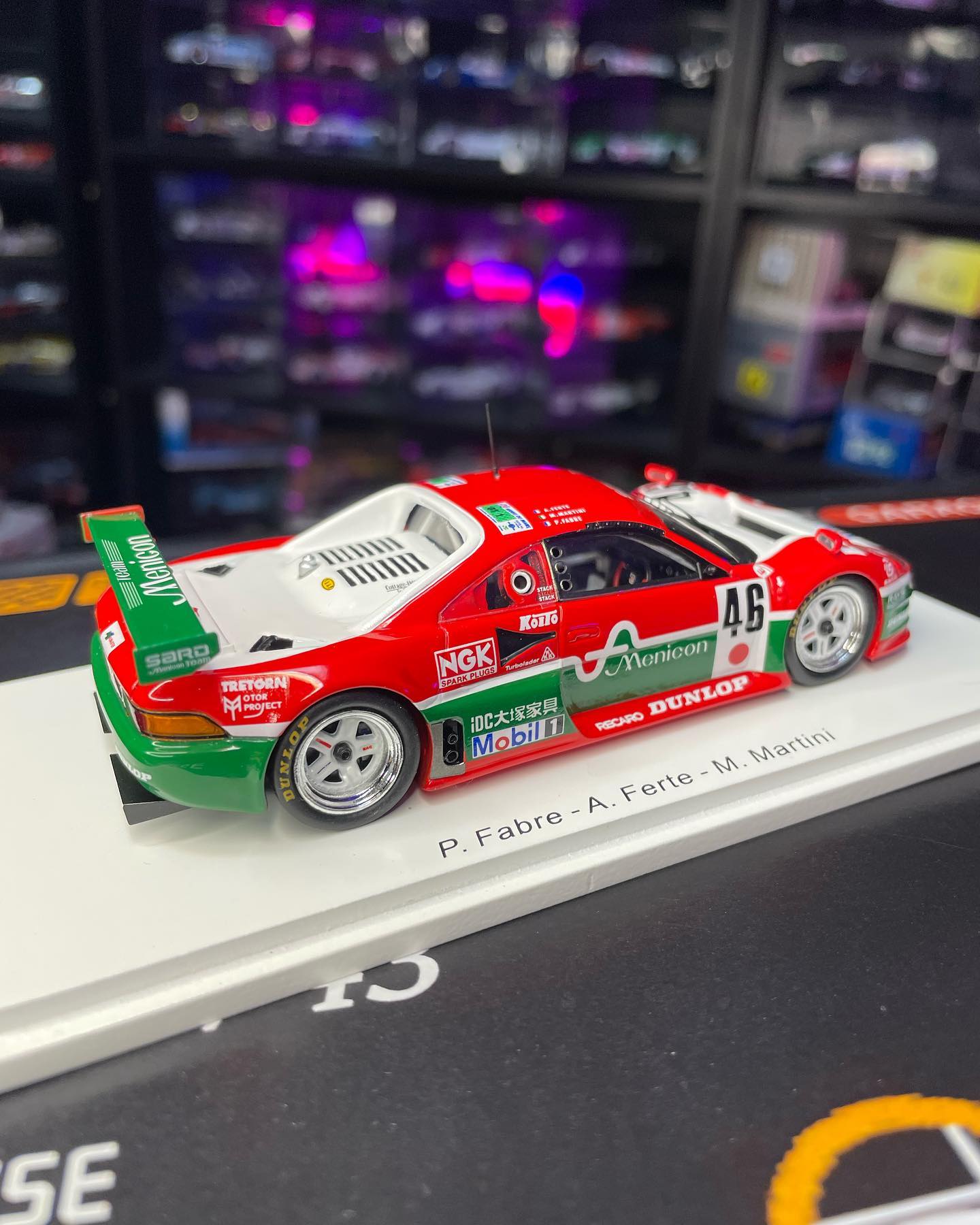 Sard MC8-R 1:43 scale model from personal collection