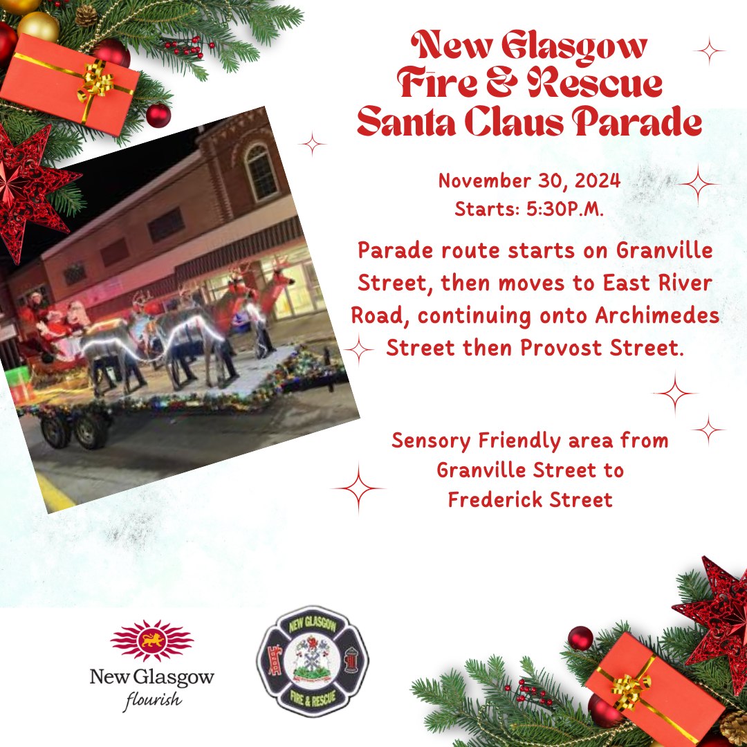 The New Glasgow Fire & Rescue Santa... - Town of New Glasgow