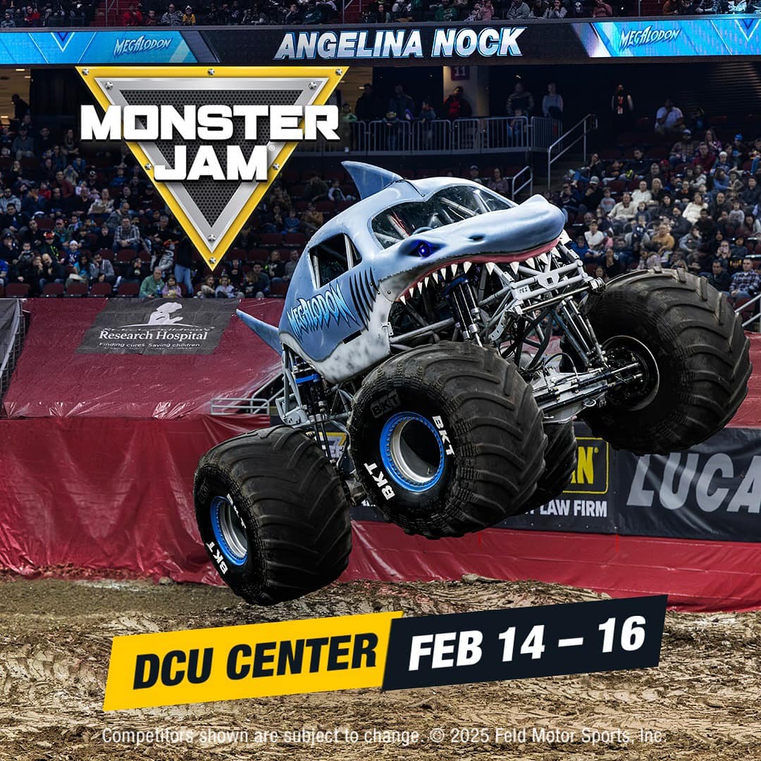 DCU - 🏁 Monster Jam returns to the DCU Center from Fri. Feb. 14 to Sun ...