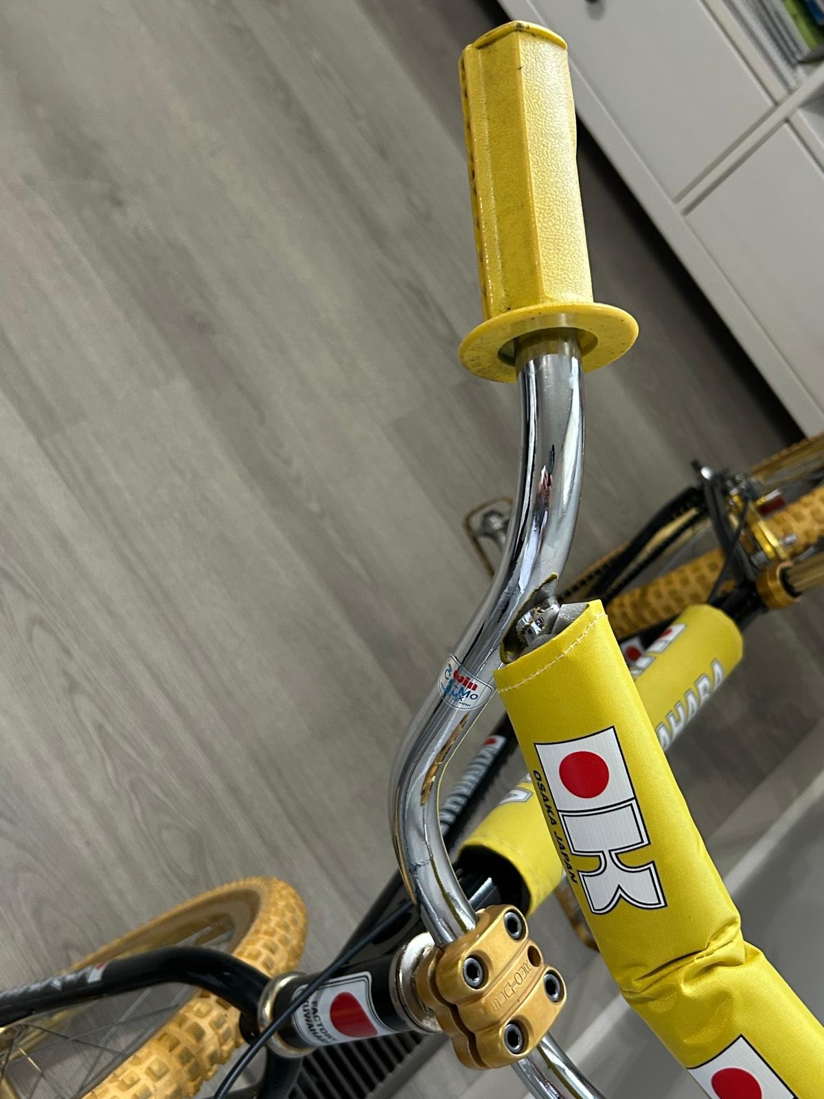 1980 Kuwahara KZ-1 BMX bike with OGK grips and Dia Compe brakes