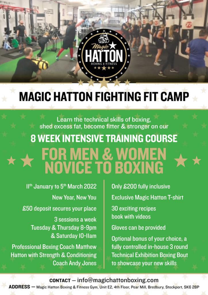 Magic Hatton Boxing & Fitness - Places filling quickly. Start 2022 with ...
