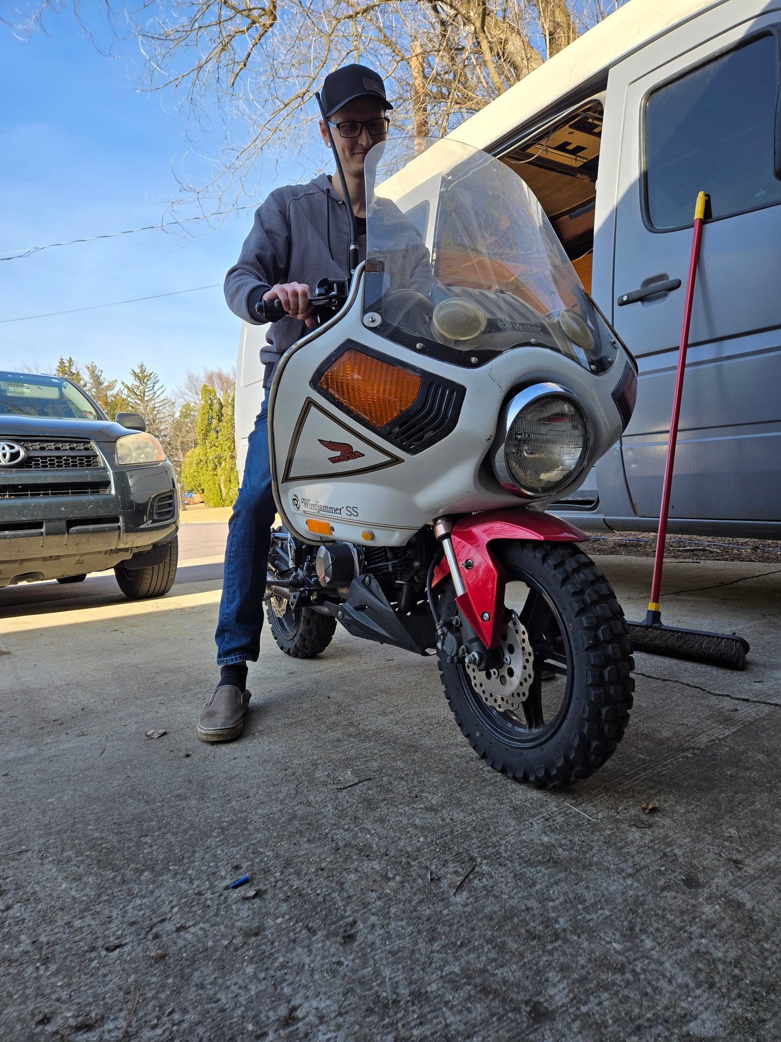 What is the value of a Windjammer and bags for a CB750 in Madison