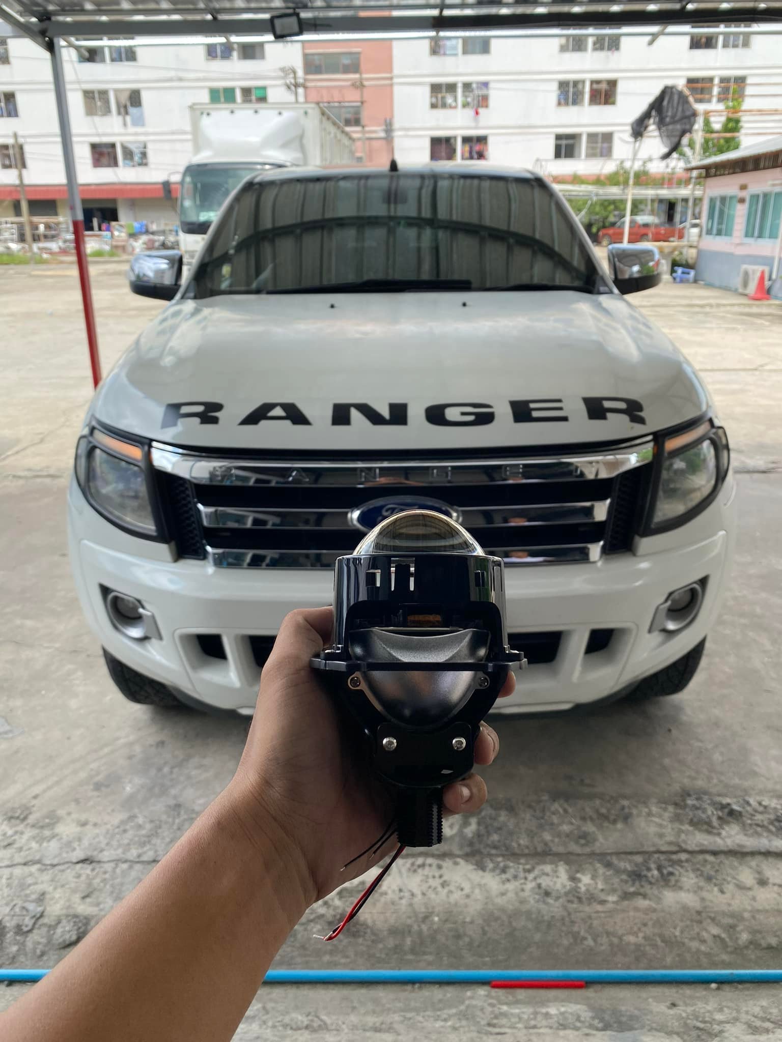 💥ford ranger t6 💥 ติดตั้ง projector... - Projector By Ram187 | Facebook