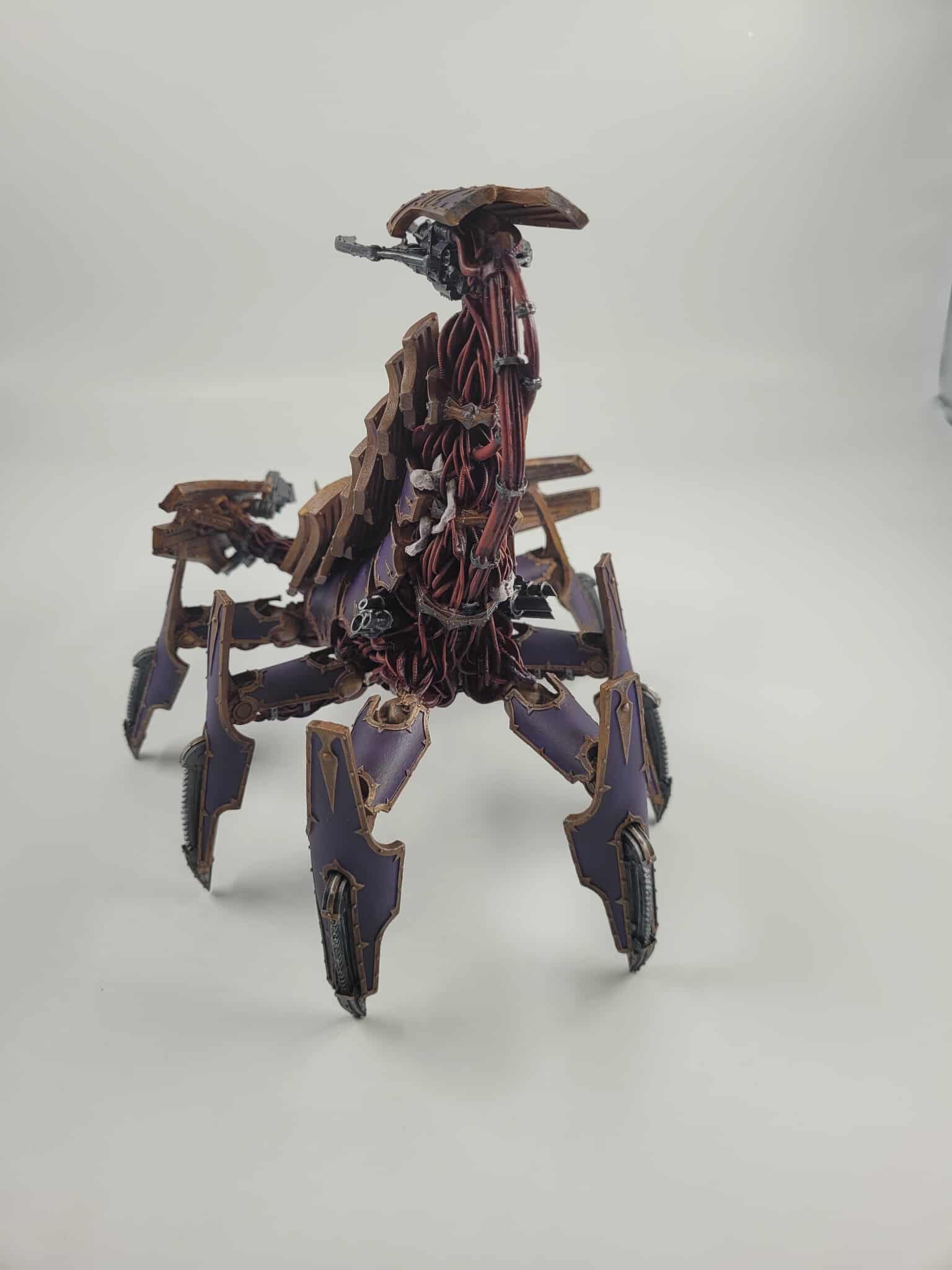 Finished painting Brass Scorpion figure for v3