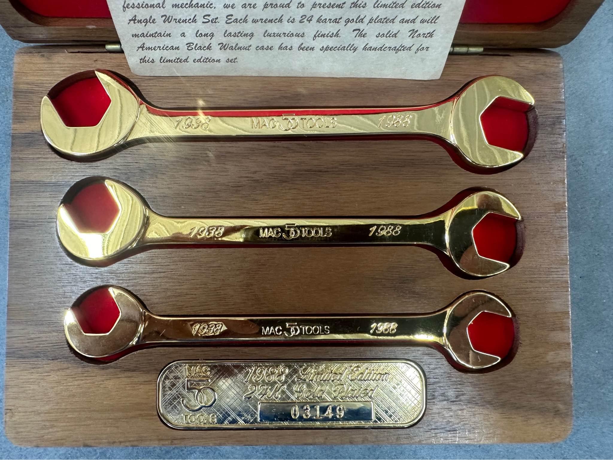 50th Anniversary “1988”MAC TOOL LIMITED EDITION 24K GOLD PLATED