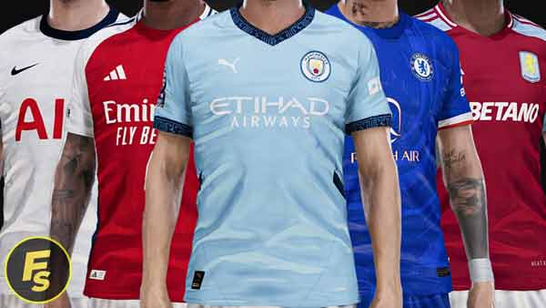 Pes-files.ru - PES 2021 Premier League Kits 2024/25 by All Makers https ...