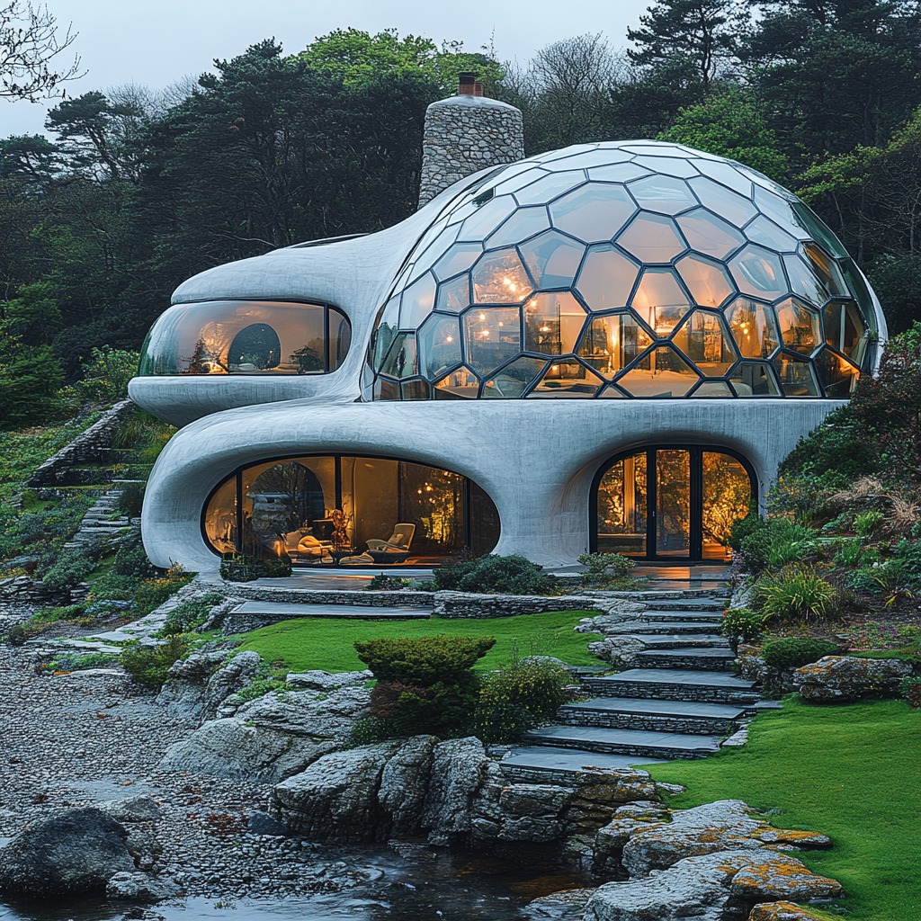 Biodomes - Glass Geodesic Domes